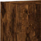 vidaXL - Tv-wandmeubel - 40,5x30x40 - cm - bewerkt - hout - gerookt - eikenkleurig