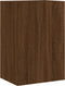 vidaXL - Tv-wandmeubel - 40,5x30x60 - cm - bewerkt - hout - bruin - eikenkleur