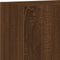 vidaXL - Tv-wandmeubel - 40,5x30x60 - cm - bewerkt - hout - bruin - eikenkleur