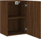 vidaXL - Tv-wandmeubel - 40,5x30x60 - cm - bewerkt - hout - bruin - eikenkleur