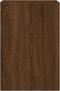 vidaXL - Tv-wandmeubel - 40,5x30x60 - cm - bewerkt - hout - bruin - eikenkleur