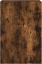 vidaXL - Tv-wandmeubel - 40,5x30x60 - cm - bewerkt - hout - gerookt - eikenkleurig
