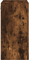 vidaXL - Tv-wandmeubel - 40,5x30x60 - cm - bewerkt - hout - gerookt - eikenkleurig