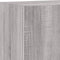 vidaXL - Tv-wandmeubel - 40,5x30x60 - cm - bewerkt - hout - grijs - sonoma