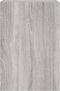 vidaXL - Tv-wandmeubel - 40,5x30x60 - cm - bewerkt - hout - grijs - sonoma