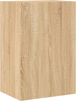 vidaXL - Tv-wandmeubel - 40,5x30x60 - cm - bewerkt - hout - sonoma - eikenkleurig