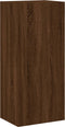 vidaXL - Tv-wandmeubel - 40,5x30x90 - cm - bewerkt - hout - bruin - eikenkleur