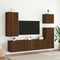 vidaXL - Tv-wandmeubel - 40,5x30x90 - cm - bewerkt - hout - bruin - eikenkleur