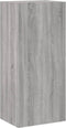vidaXL - Tv-wandmeubel - 40,5x30x90 - cm - bewerkt - hout - grijs - sonoma