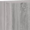 vidaXL - Tv-wandmeubel - 40,5x30x90 - cm - bewerkt - hout - grijs - sonoma