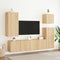 vidaXL - Tv-wandmeubel - 40,5x30x90 - cm - bewerkt - hout - sonoma - eikenkleurig