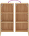 vidaXL - Tv-wandmeubel - 40,5x30x90 - cm - bewerkt - hout - sonoma - eikenkleurig