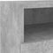 vidaXL - Tv-wandmeubel - 40x30x30 - cm - bewerkt - hout - betongrijs