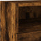 vidaXL - Tv-wandmeubel - 40x30x30 - cm - bewerkt - hout - gerookt - eikenkleurig