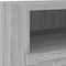 vidaXL - Tv-wandmeubel - 40x30x30 - cm - bewerkt - hout - grijs - sonoma