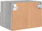 vidaXL - Tv-wandmeubel - 40x30x30 - cm - bewerkt - hout - grijs - sonoma