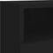 vidaXL - Tv-wandmeubel - 40x30x30 - cm - bewerkt - hout - zwart