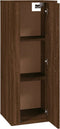 vidaXL - Tv-wandmeubel - 40x34,5x100 - cm - bruin - eikenkleur