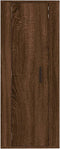 vidaXL - Tv-wandmeubel - 40x34,5x100 - cm - bruin - eikenkleur
