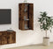 vidaXL - Tv-wandmeubel - 40x34,5x100 - cm - gerookt - eikenkleurig