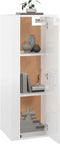vidaXL - Tv-wandmeubel - 40x34,5x100 - cm - hoogglans - wit