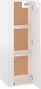 vidaXL - Tv-wandmeubel - 40x34,5x100 - cm - hoogglans - wit