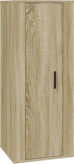 vidaXL - Tv-wandmeubel - 40x34,5x100 - cm - sonoma - eikenkleurig