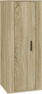 vidaXL - Tv-wandmeubel - 40x34,5x100 - cm - sonoma - eikenkleurig