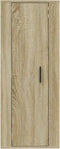 vidaXL - Tv-wandmeubel - 40x34,5x100 - cm - sonoma - eikenkleurig