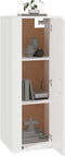 vidaXL - Tv-wandmeubel - 40x34,5x100 - cm - wit