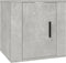 vidaXL - Tv-wandmeubel - 40x34,5x40 - cm - betongrijs