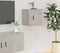 vidaXL - Tv-wandmeubel - 40x34,5x40 - cm - betongrijs