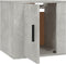 vidaXL - Tv-wandmeubel - 40x34,5x40 - cm - betongrijs