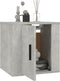 vidaXL - Tv-wandmeubel - 40x34,5x40 - cm - betongrijs