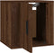 vidaXL - Tv-wandmeubel - 40x34,5x40 - cm - bruin - eikenkleur