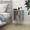 vidaXL - Tv-wandmeubel - 40x34,5x40 - cm - grijs - sonoma - eikenkleurig