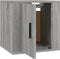 vidaXL - Tv-wandmeubel - 40x34,5x40 - cm - grijs - sonoma - eikenkleurig
