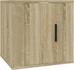 vidaXL - Tv-wandmeubel - 40x34,5x40 - cm - sonoma - eikenkleurig
