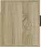 vidaXL - Tv-wandmeubel - 40x34,5x40 - cm - sonoma - eikenkleurig