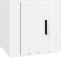 vidaXL - Tv-wandmeubel - 40x34,5x40 - cm - wit