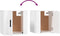vidaXL - Tv-wandmeubel - 40x34,5x40 - cm - wit