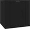 vidaXL - Tv-wandmeubel - 40x34,5x40 - cm - zwart