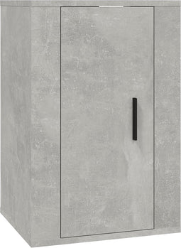 vidaXL - Tv-wandmeubel - 40x34,5x60 - cm - betongrijs