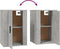 vidaXL - Tv-wandmeubel - 40x34,5x60 - cm - betongrijs