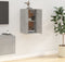 vidaXL - Tv-wandmeubel - 40x34,5x60 - cm - betongrijs