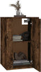 vidaXL - Tv-wandmeubel - 40x34,5x60 - cm - gerookt - eikenkleurig