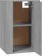 vidaXL - Tv-wandmeubel - 40x34,5x60 - cm - grijs - sonoma - eikenkleurig