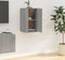 vidaXL - Tv-wandmeubel - 40x34,5x60 - cm - grijs - sonoma - eikenkleurig