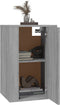 vidaXL - Tv-wandmeubel - 40x34,5x60 - cm - grijs - sonoma - eikenkleurig