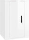 vidaXL - Tv-wandmeubel - 40x34,5x60 - cm - hoogglans - wit